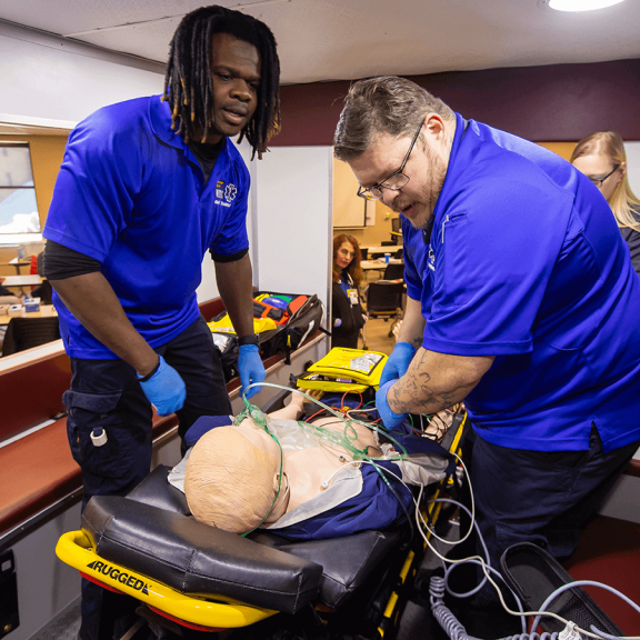 Northwood Tech EMT students