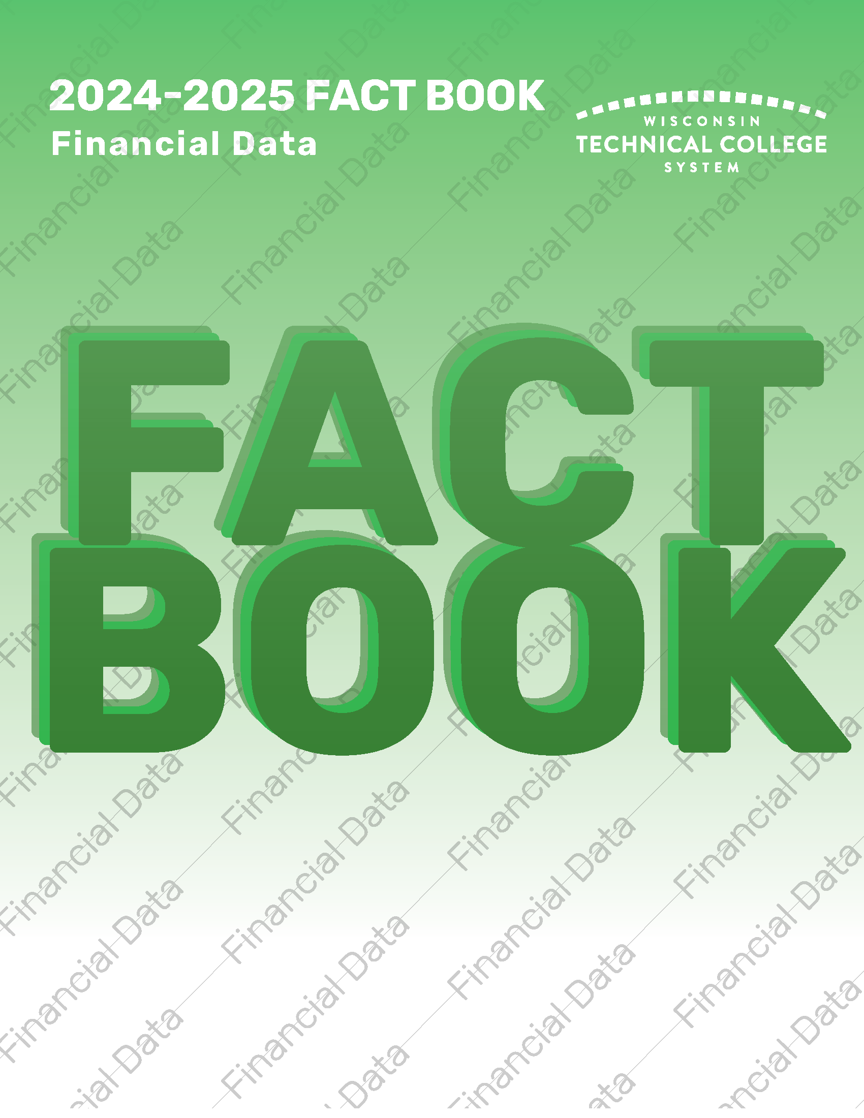 WTCS Fact Book Financial Data Cover